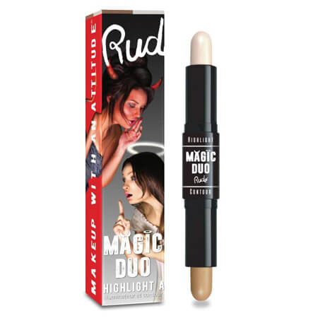 Rude Cosmetics Magic Duo Highlight & Contour,Rude Cosmetics Magic Duo Highlight & Contour รีิวิว,Rude Cosmetics Magic Duo Highlight & Contour ราคา,Rude cosmetics Contour,Magic Duo Highlight & Contour,